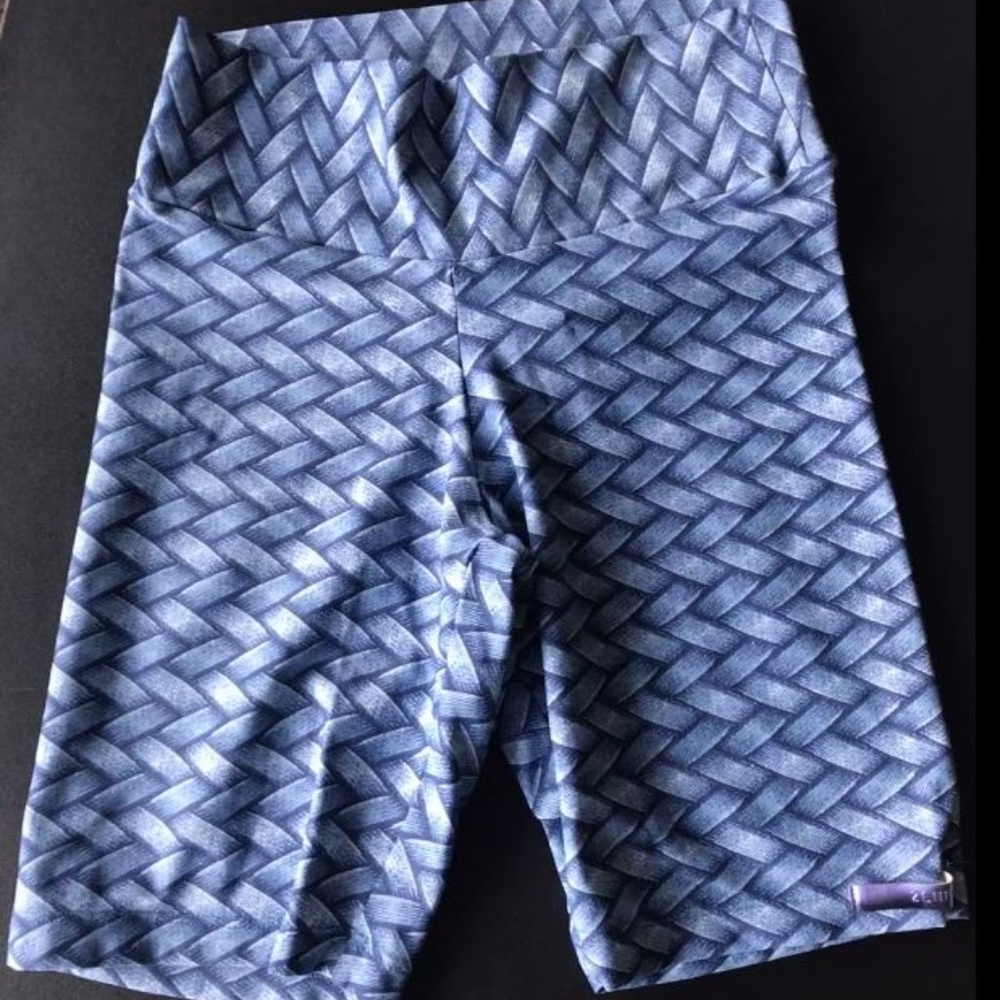 Wicked Printed Blue Shorts